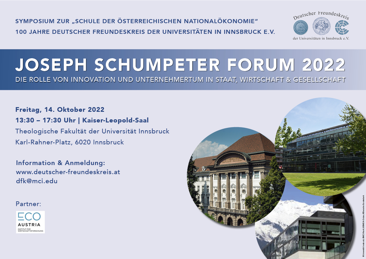 Joseph Schumpeter Forum 2022